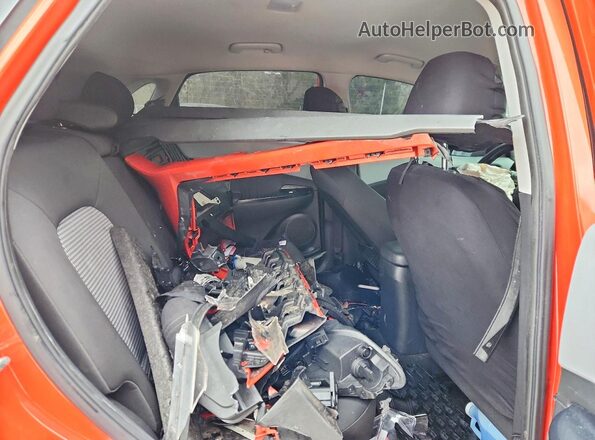 KM8K22AA3LU518473 2020 HYUNDAI KONA Orange Սալոնի հետևի տեսք
