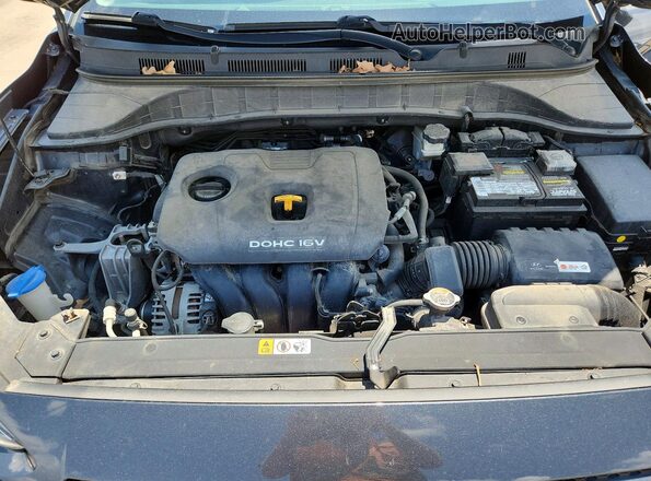 KM8K22AA4LU401033 2020 HYUNDAI KONA Charcoal Շարժիչի բաժամունքի տեսք