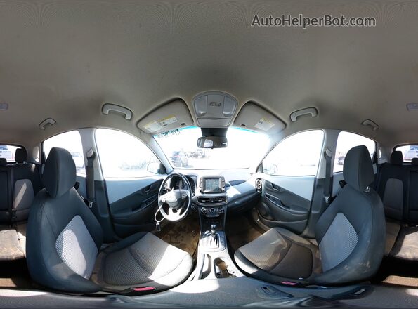 KM8K22AA4LU532933 2020 HYUNDAI KONA Белый Панорамный вид салона 360°