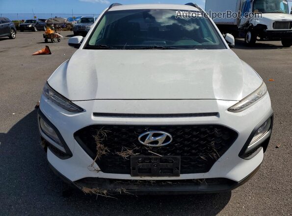 KM8K22AA4LU532933 2020 HYUNDAI KONA Белый Вид спереди