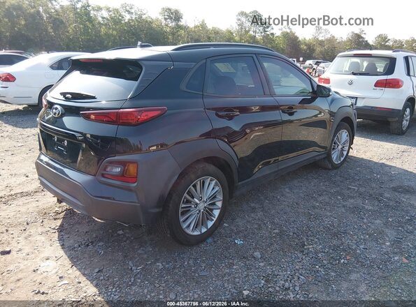 KM8K22AA4LU589648 2020 HYUNDAI KONA Черный Задняя правая четверть
