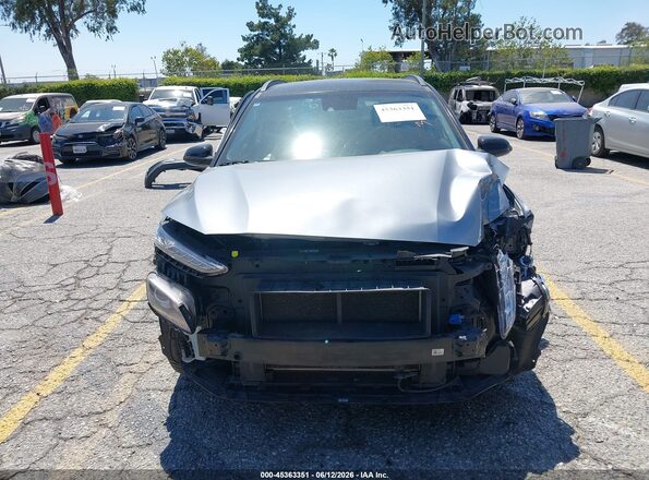KM8K22AA4MU689105 2021 HYUNDAI KONA Gray Widok wnętrza z tyłu