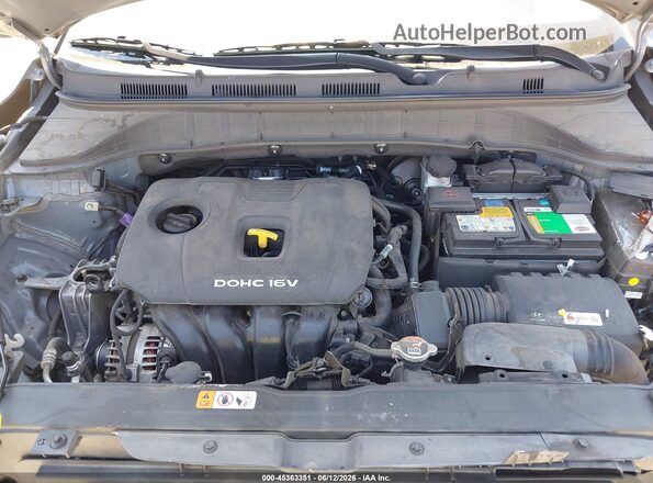 KM8K22AA4MU689105 2021 HYUNDAI KONA Gray Widok z tyłu