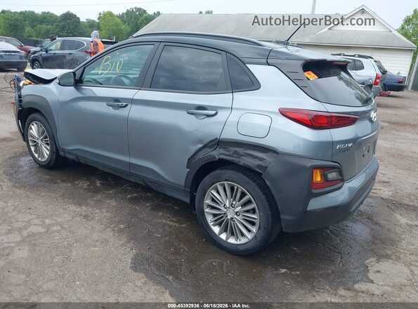 KM8K22AA5MU616809 2021 HYUNDAI KONA Gray Trasero izquierdo