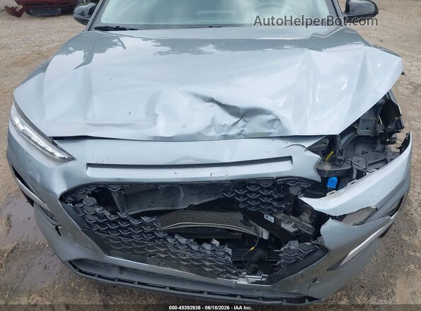 KM8K22AA5MU616809 2021 HYUNDAI KONA Gray Vista trasera