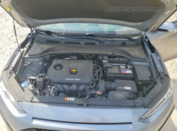 KM8K22AA7LU504558 2020 HYUNDAI KONA Silver ძრავის განყოფილების ხედი
