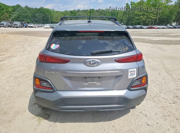KM8K22AA7LU504558 2020 HYUNDAI KONA Silver უკანა ხედი