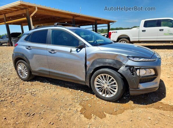 KM8K22AA8LU557933 2020 HYUNDAI KONA Blue Передня права чверть