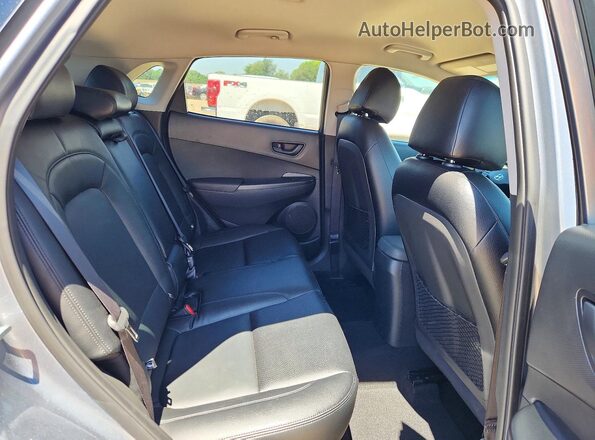 KM8K22AA8LU557933 2020 HYUNDAI KONA Blue Вид задньої частини салону