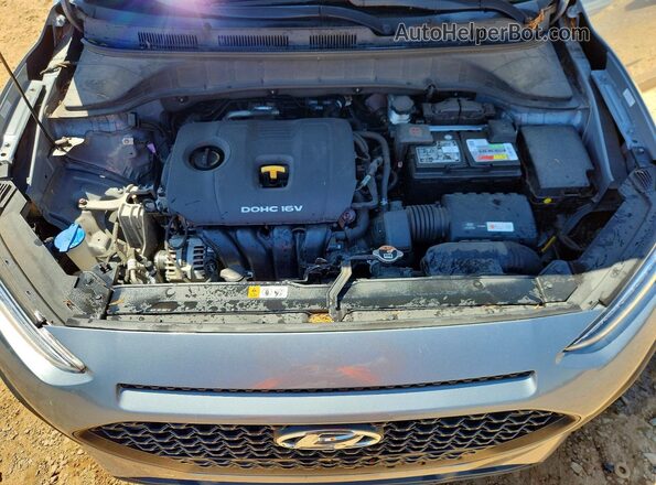 KM8K22AA8LU557933 2020 HYUNDAI KONA Blue Вид підкапотного простору