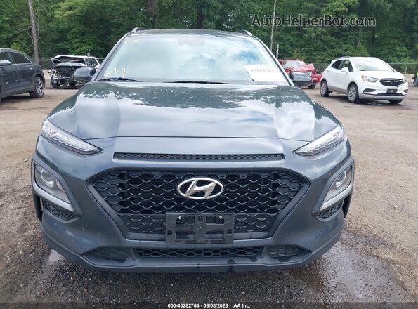 KM8K22AA8MU649903 2021 HYUNDAI KONA Gray Вид щитка приладів