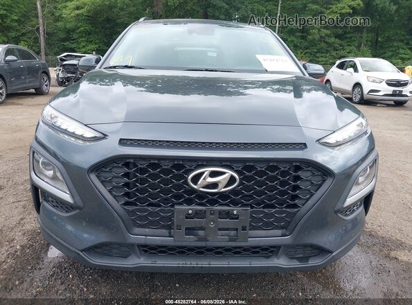 KM8K22AA8MU649903 2021 HYUNDAI KONA Gray Вид спереду