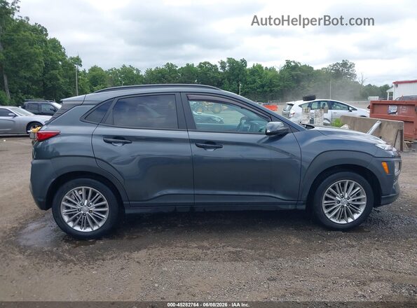 KM8K22AA8MU649903 2021 HYUNDAI KONA Gray Вид задньої частини салону