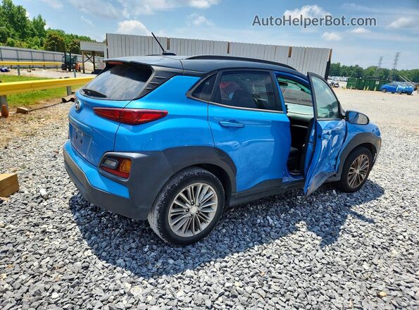 KM8K22AA9LU502455 2020 HYUNDAI KONA Blue Задня права чверть