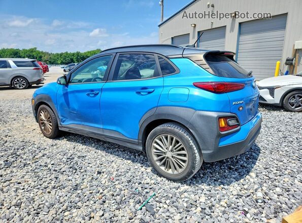 KM8K22AA9LU502455 2020 HYUNDAI KONA Blue Задня ліва чверть