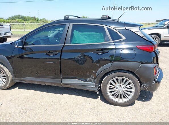 KM8K22AA9MU669383 2021 HYUNDAI KONA Black Front view