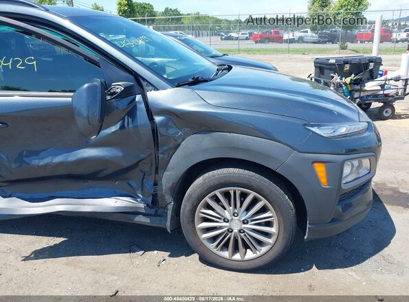 KM8K22AAXKU202969 2019 HYUNDAI KONA Gray წინა ხედი