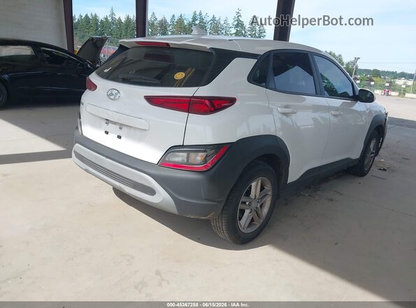 KM8K22AB0NU764733 2022 HYUNDAI KONA White Задня права чверть
