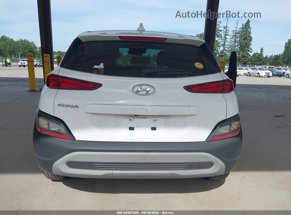 KM8K22AB0NU764733 2022 HYUNDAI KONA White 