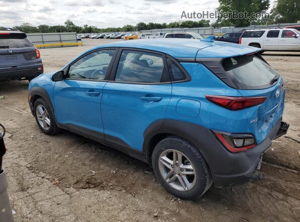 KM8K22AB3NU774222 2022 HYUNDAI KONA Blue Հետևի ձախ