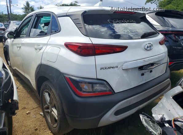 KM8K22AB4NU893316 2022 HYUNDAI KONA White Հետևի ձախ