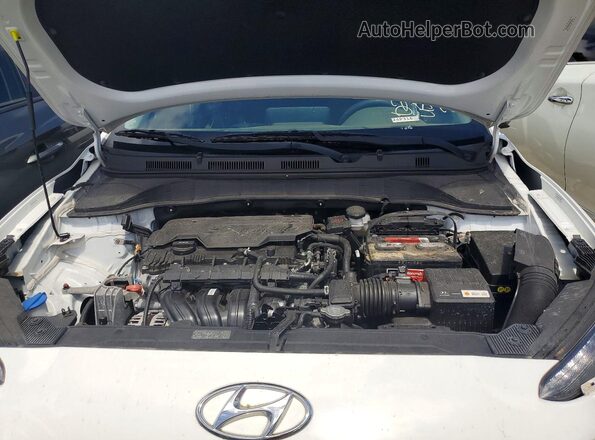 KM8K22AB4NU893316 2022 HYUNDAI KONA White Շարժիչի բաժամունքի տեսք
