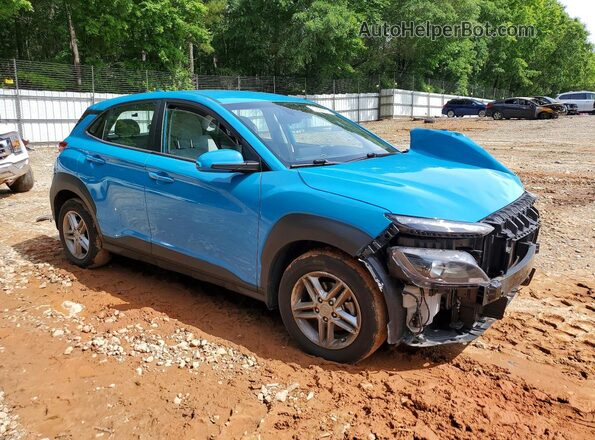 KM8K22AB4PU955882 2023 HYUNDAI KONA Blue Przód prawy