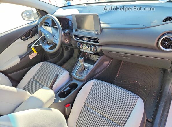 KM8K22AB5PU041639 2023 HYUNDAI KONA White Vista del salpicadero