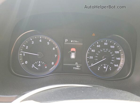 KM8K22AB6PU041648 2023 HYUNDAI KONA White Սարքավորումների վահանակի տեսք