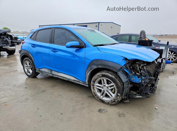 KM8K22AB8NU833684 2022 HYUNDAI KONA Blue Передня права чверть