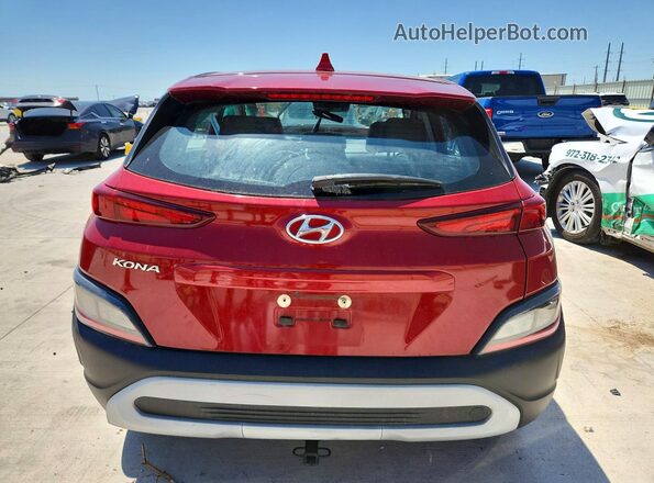 KM8K22AB9PU946773 2023 HYUNDAI KONA Red Вид ззаду