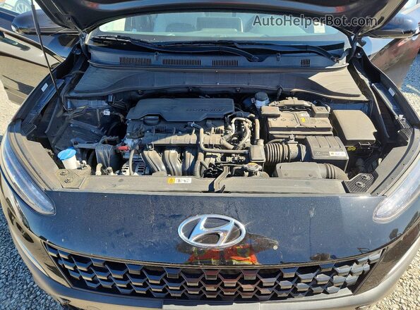 KM8K22AB9PU984861 2023 HYUNDAI KONA Черный Вид задней части салона