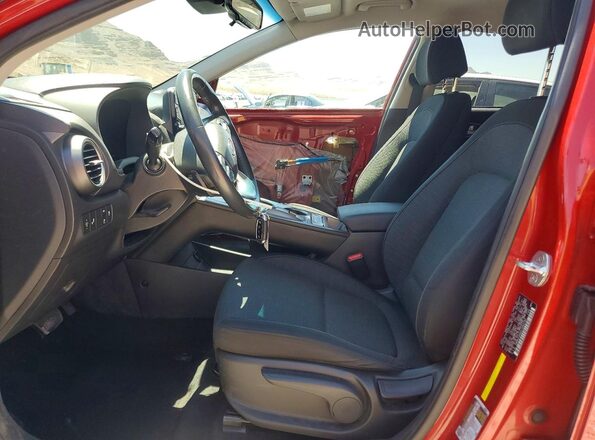KM8K23AG0LU063740 2020 HYUNDAI KONA Red Вид салону спереду