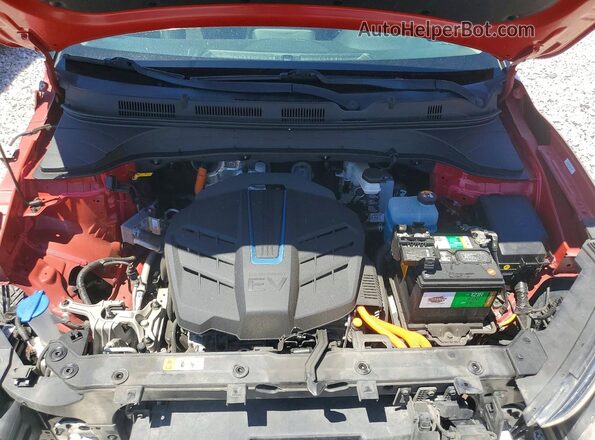 KM8K23AG0LU063740 2020 HYUNDAI KONA Red Вид задньої частини салону