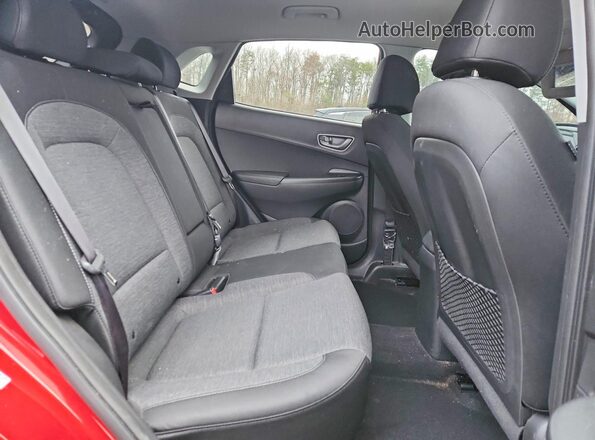 KM8K23AG3MU116853 2021 HYUNDAI KONA Red Սալոնի հետևի տեսք