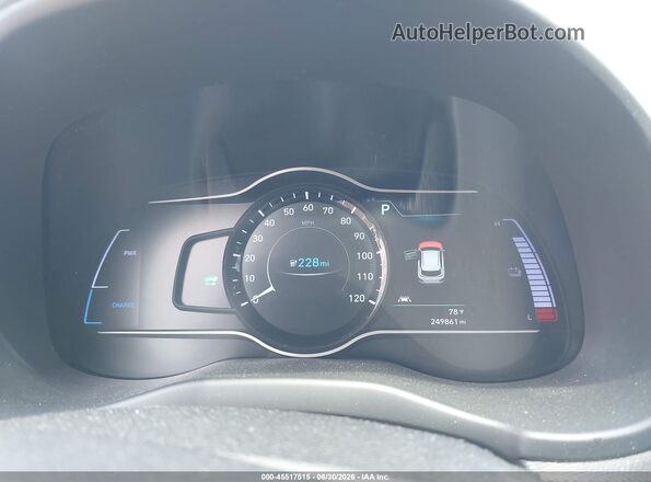 KM8K23AG8LU056860 2020 HYUNDAI KONA ELECTRIC White Հետևի նստատեղերի տեսք