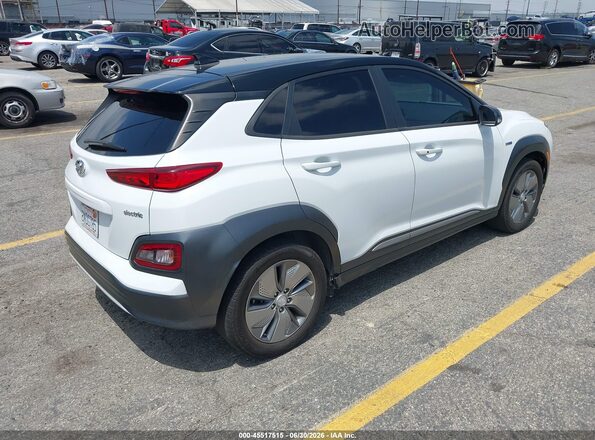 KM8K23AG8LU056860 2020 HYUNDAI KONA ELECTRIC White Հետևի աջ