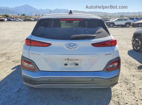 KM8K23AG9LU072789 2020 HYUNDAI KONA Белый Вид сзади