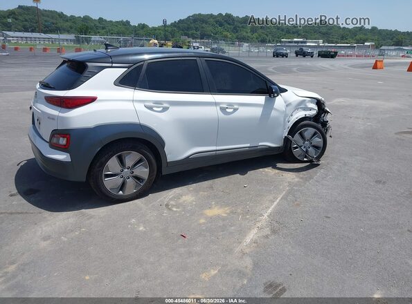 KM8K23AG9MU133950 2021 HYUNDAI KONA ELECTRIC White Задня права чверть