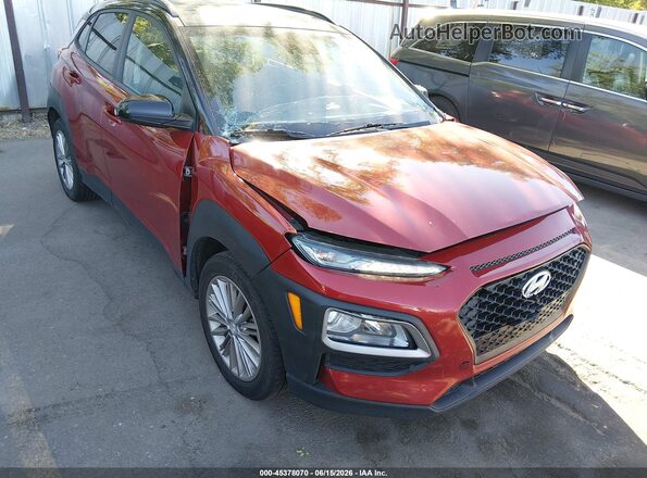 KM8K2CAA0KU389435 2019 HYUNDAI KONA Red Widok z przodu