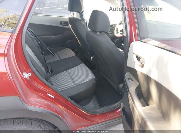 KM8K2CAA0KU389435 2019 HYUNDAI KONA Red Widok naklejki z numerem VIN