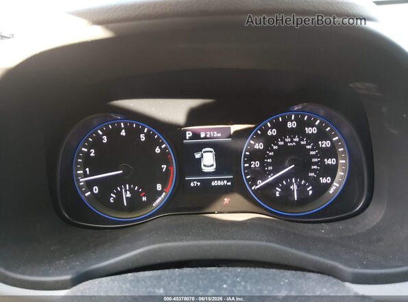 KM8K2CAA0KU389435 2019 HYUNDAI KONA Red Widok tylnych siedzeń