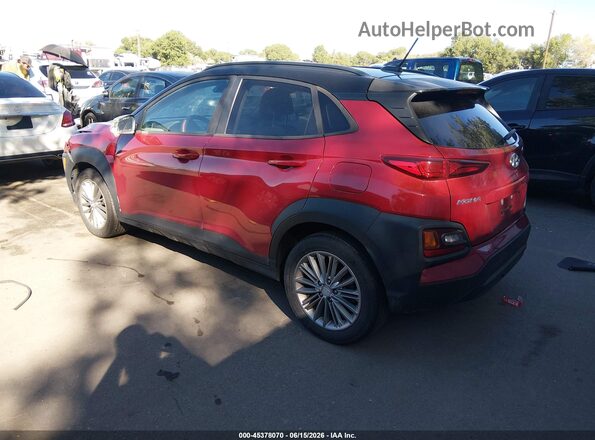 KM8K2CAA0KU389435 2019 HYUNDAI KONA Red Tył lewy