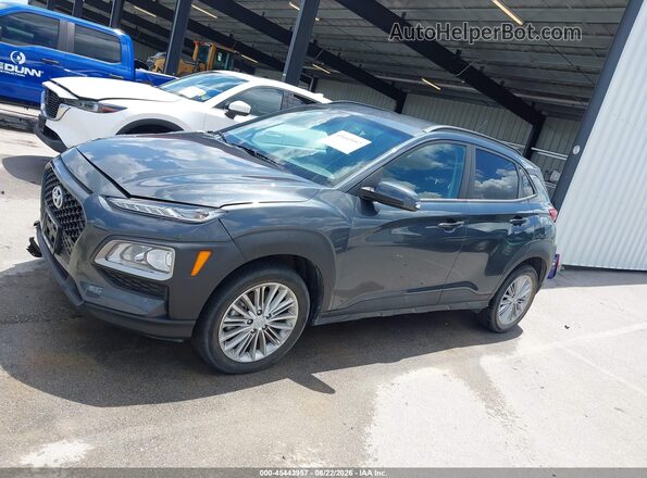 KM8K2CAA0MU688880 2021 HYUNDAI KONA Gray Սալոնի 360 աստիճան տեսք