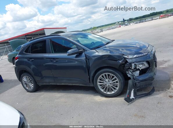 KM8K2CAA0MU688880 2021 HYUNDAI KONA Gray Սալոնի հետևի տեսք