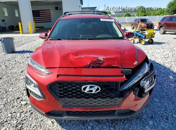 KM8K2CAA2MU616014 2021 HYUNDAI KONA Red Դիմացի տեսք