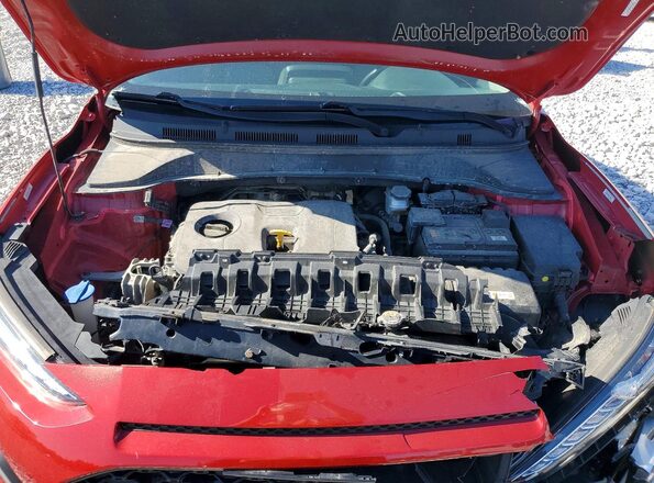KM8K2CAA2MU616014 2021 HYUNDAI KONA Red Շարժիչի բաժամունքի տեսք