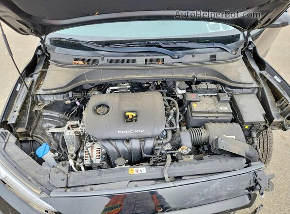 KM8K2CAA2MU708028 2021 HYUNDAI KONA Черный Вид подкапотного пространства