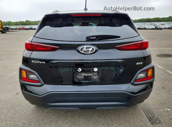 KM8K2CAA2MU708028 2021 HYUNDAI KONA Черный Вид сзади