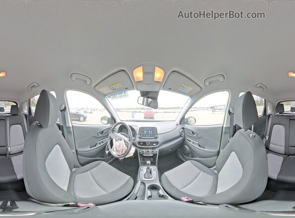 KM8K2CAA2MU708028 2021 HYUNDAI KONA Черный Панорамный вид салона 360°